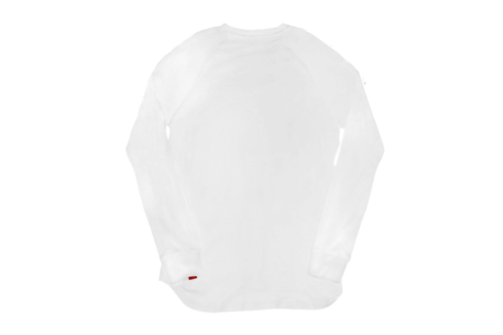Warren Peace - Remy Long Sleeve T-Shirt in White Back - Designer Streetwear