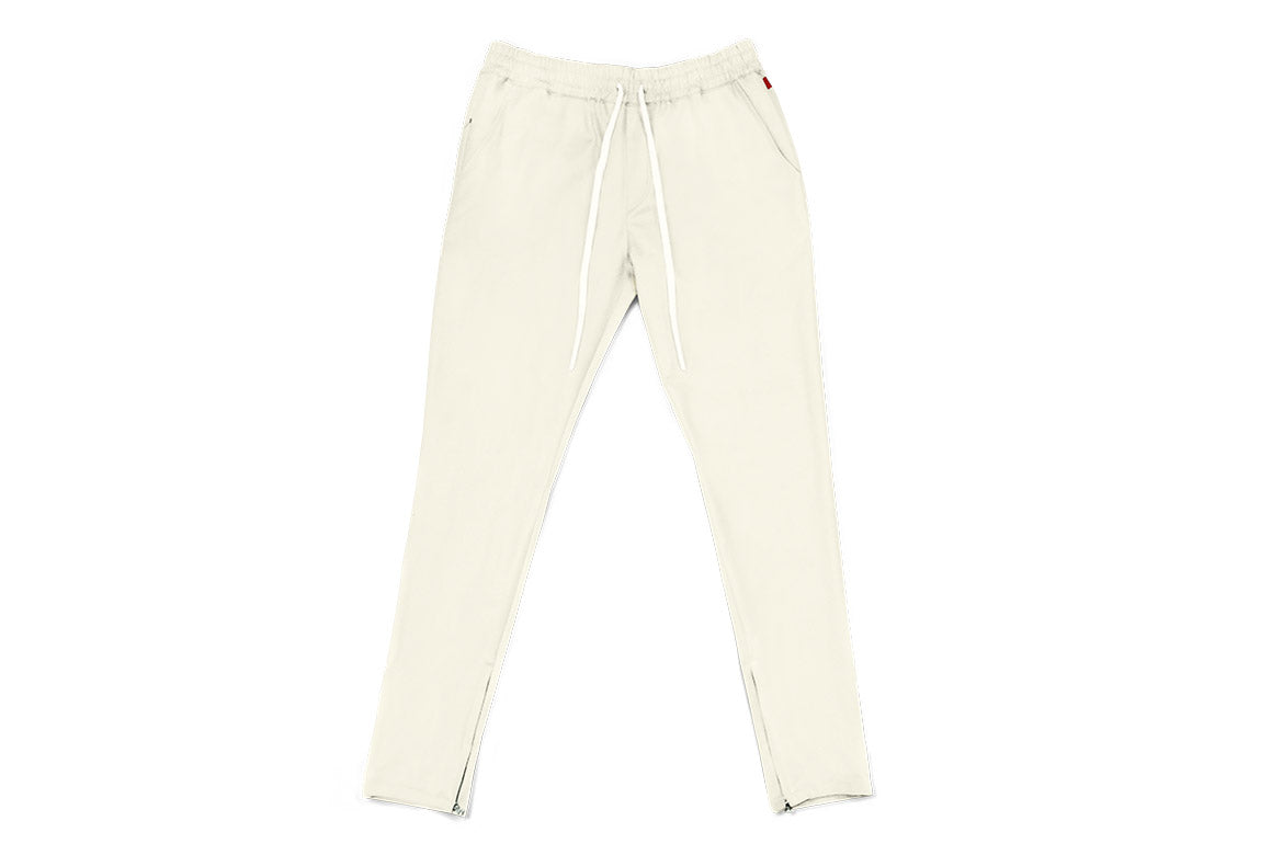 Warren Peace - Hendrix Trousers in Bone Front - Designer Streetwear