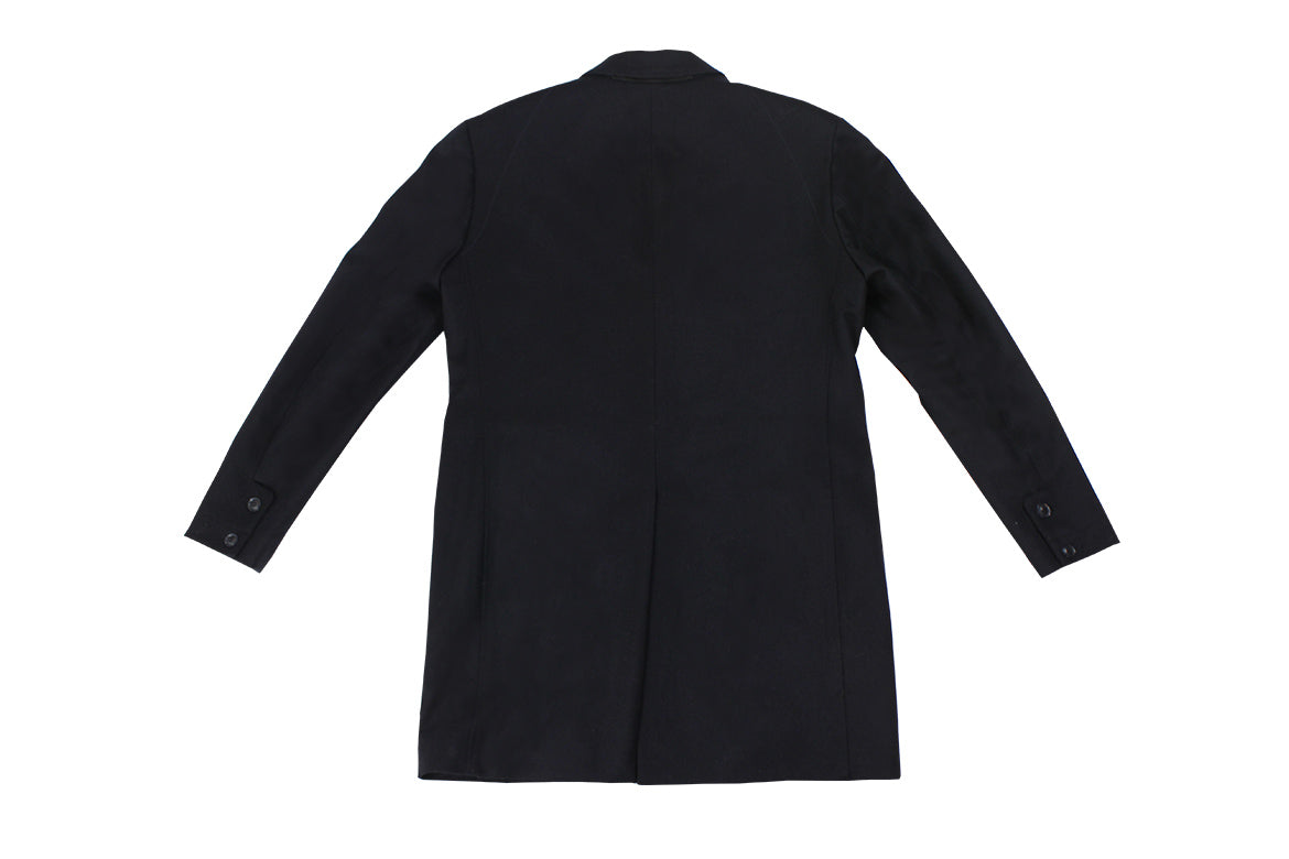 Saint Topcoat in Navy Back - Warren Peace - Designer Streetwear