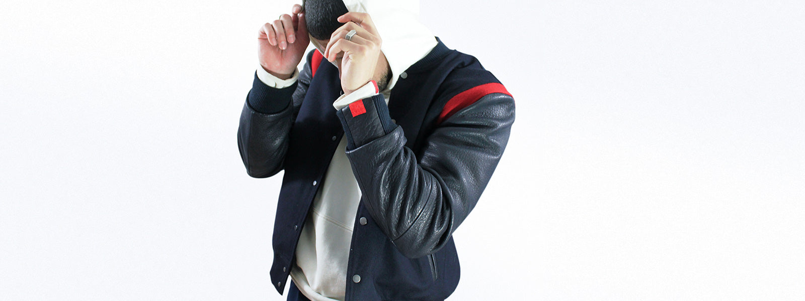 Warren Peace - Havoc Navy Varsity Jacket - Designer Streetwear